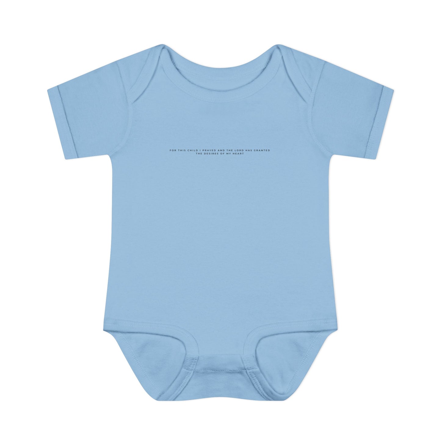 For this Child I prayed Minimalistic Baby Onesie