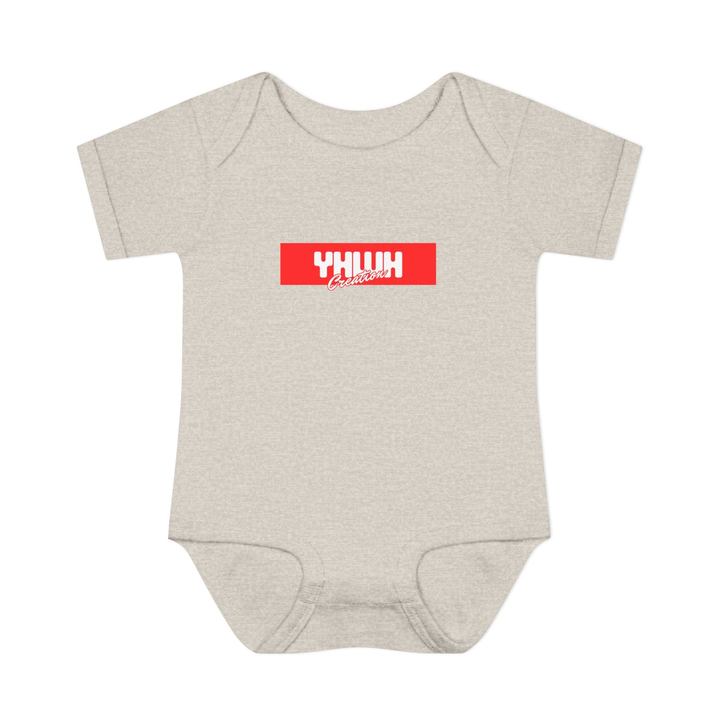 YHWH Creation Red Baby Onesie