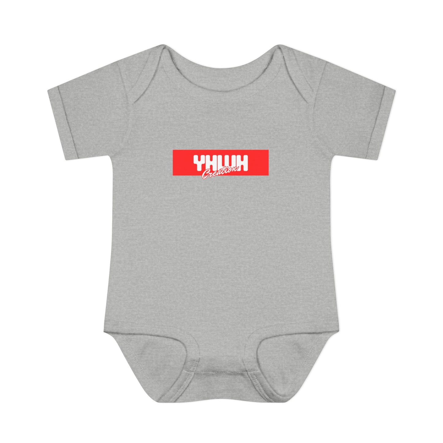 YHWH Creation Red Baby Onesie