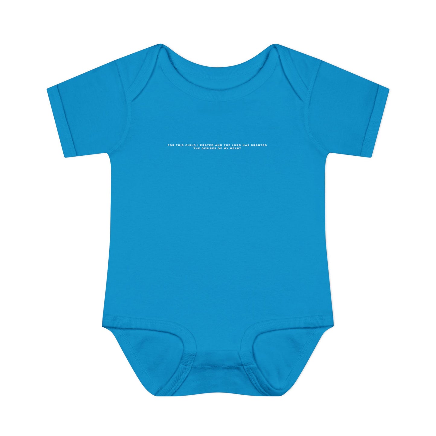 For this Child I prayed Minimalistic Baby Onesie