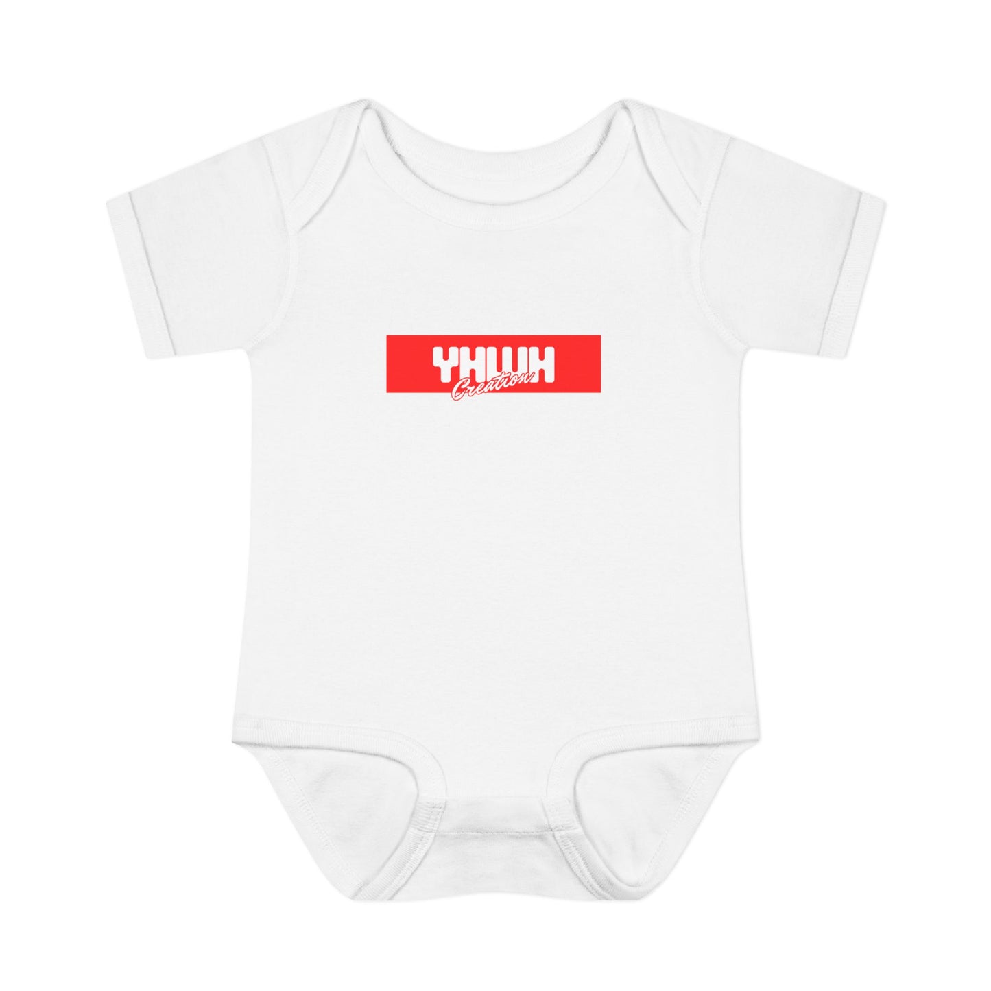 YHWH Creation Red Baby Onesie