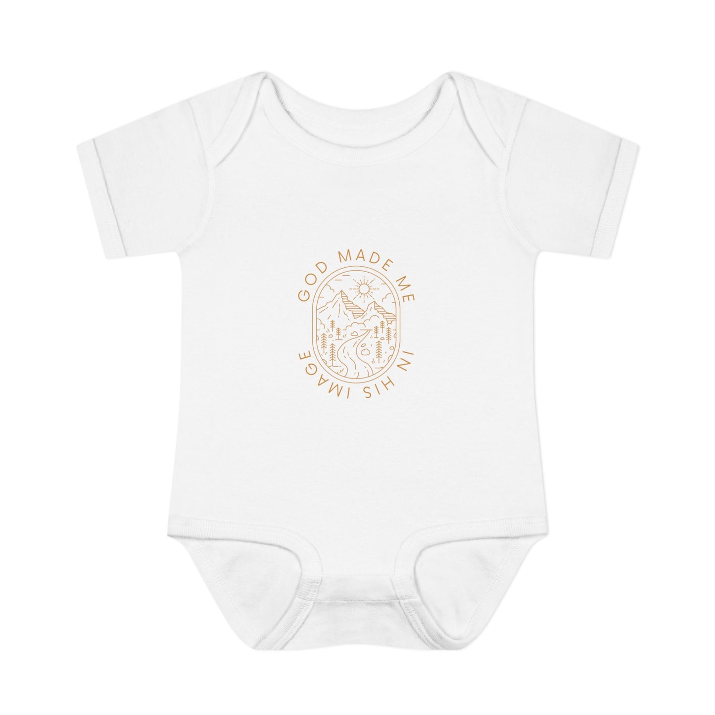 God Made Me in His Image Baby Onesie