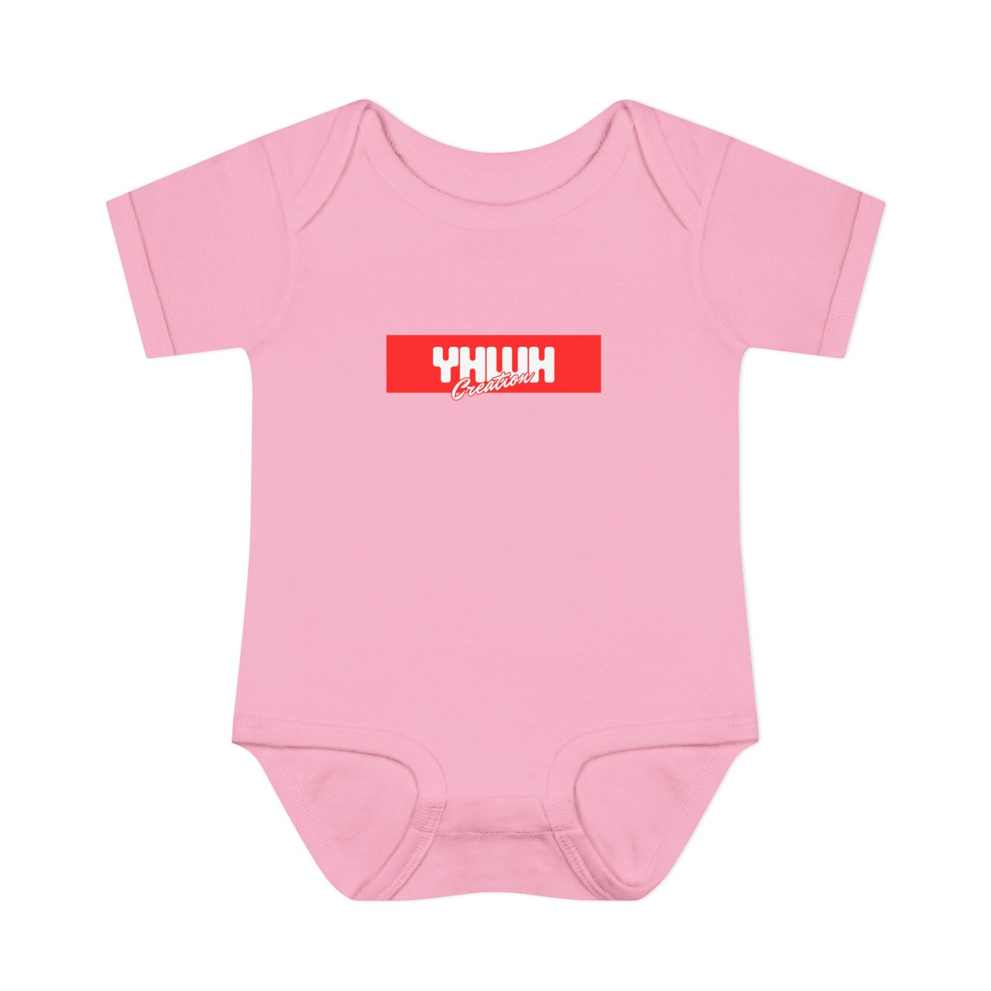 YHWH Creation Red Baby Onesie