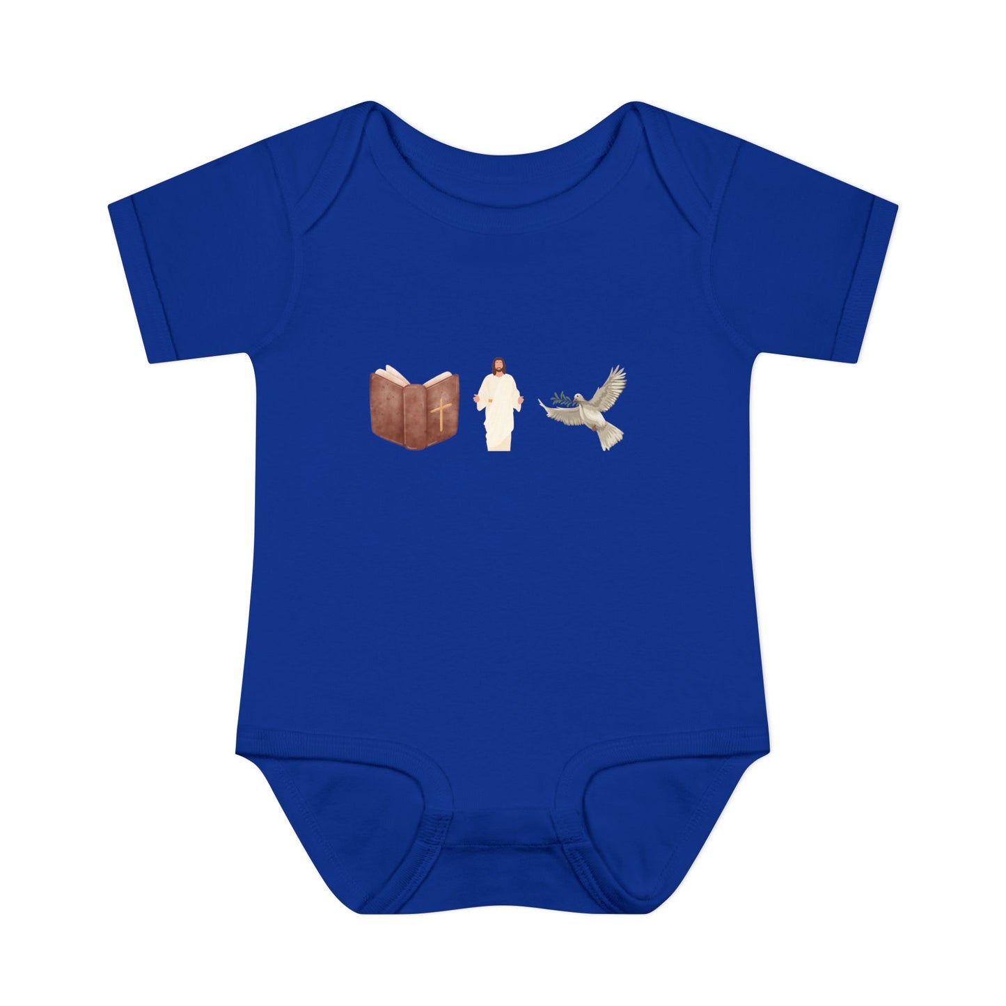 Bible God Dove Baby Onesie