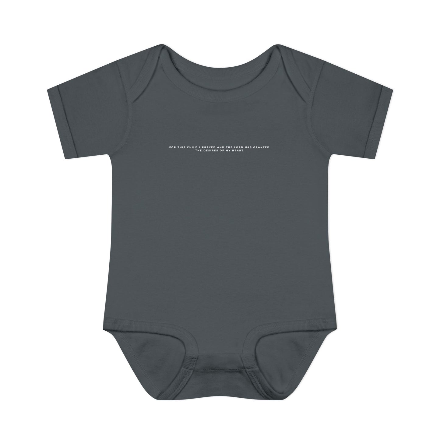 For this Child I prayed Minimalistic Baby Onesie