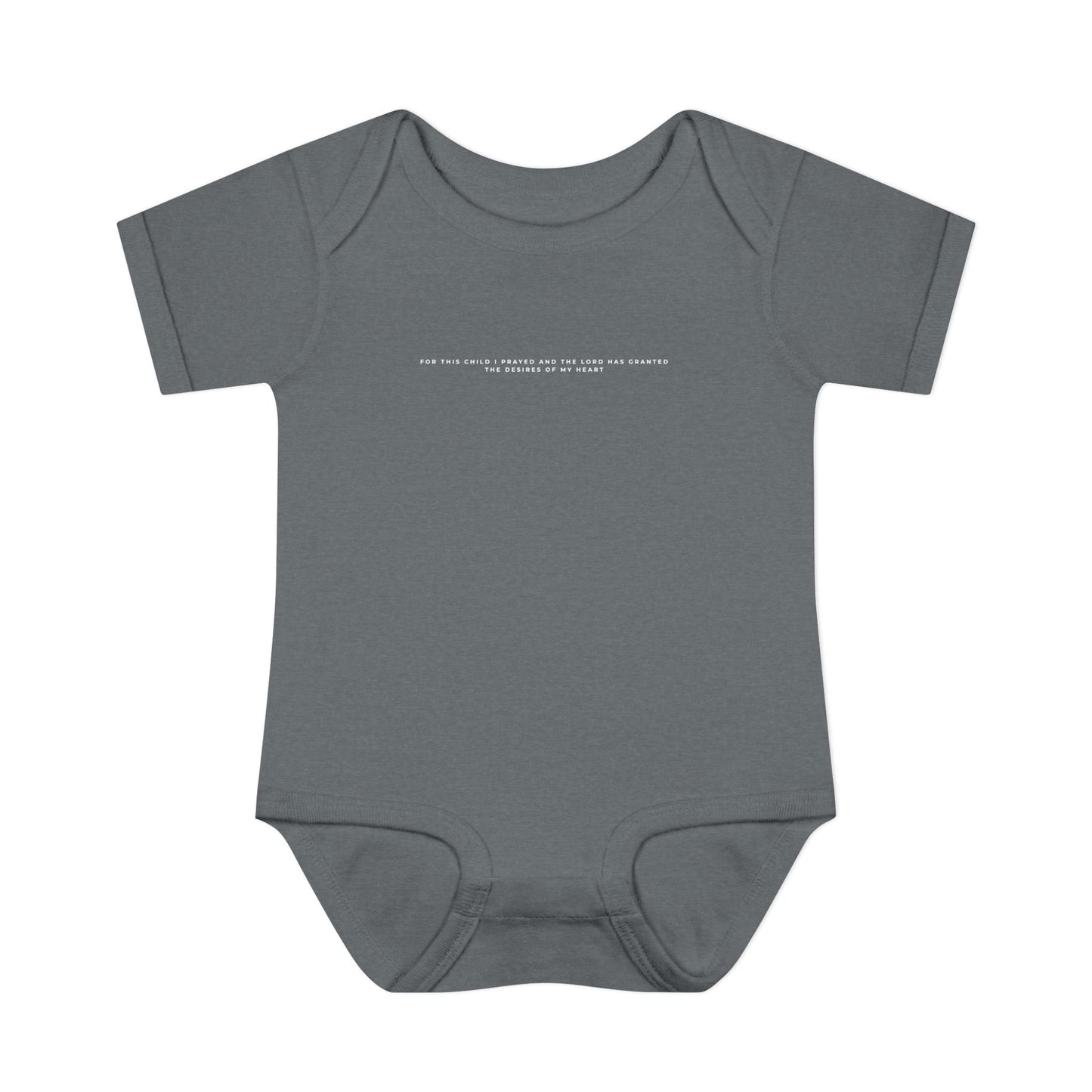 For this Child I prayed Minimalistic Baby Onesie