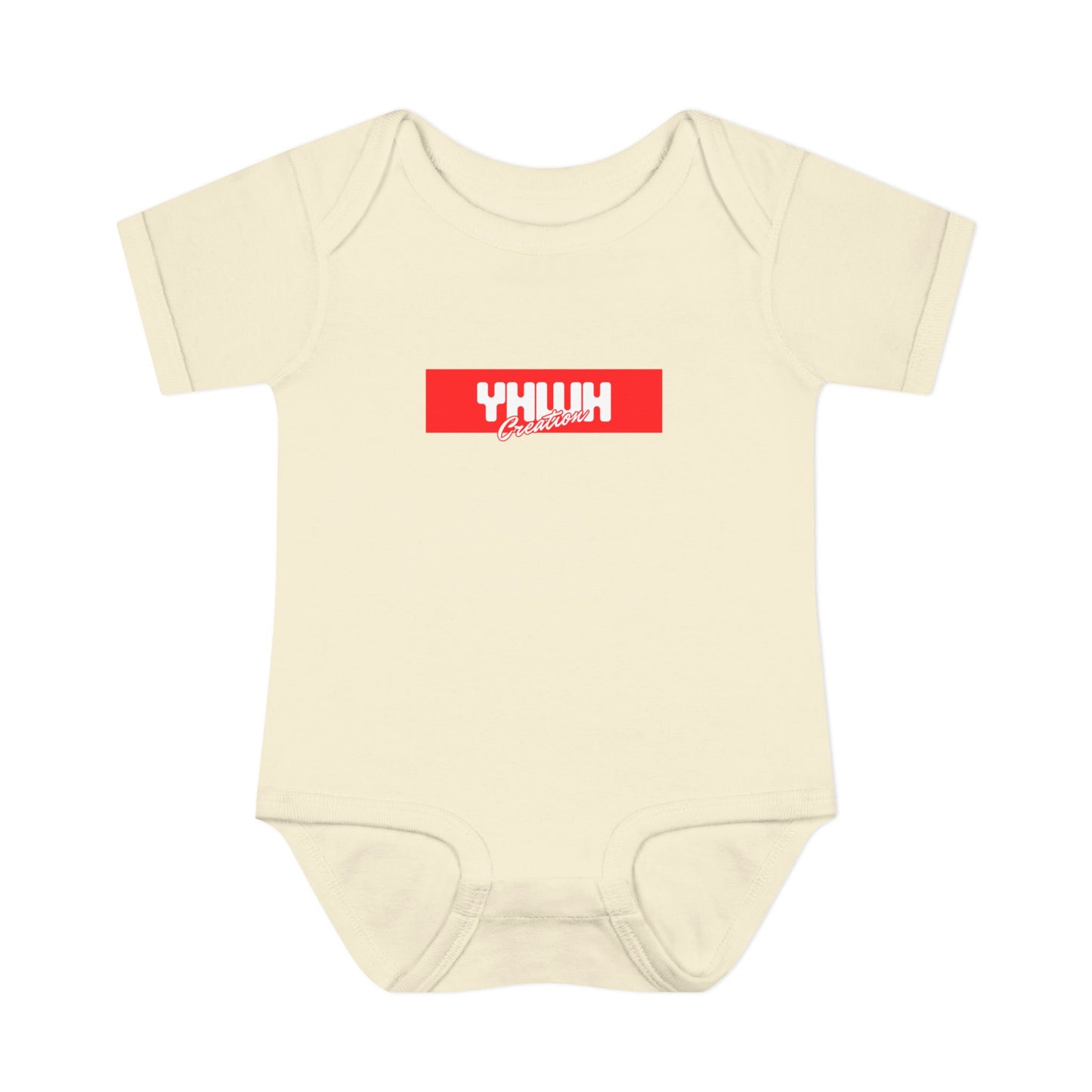 YHWH Creation Red Baby Onesie