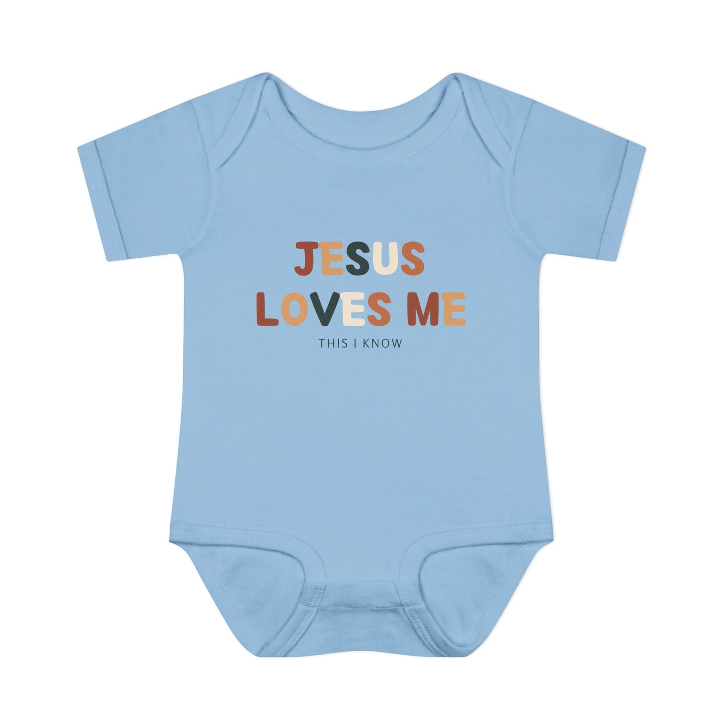 Jesus Loves Me This I Know Baby Onesie