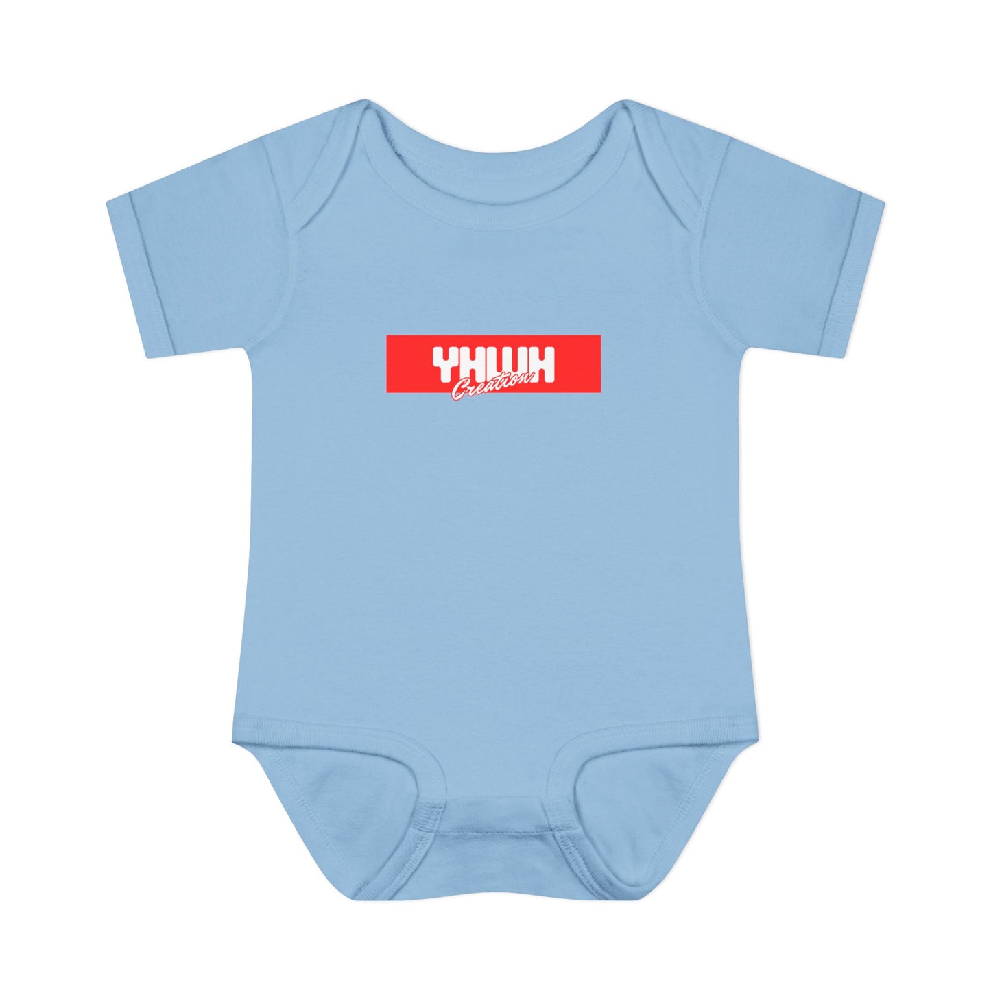YHWH Creation Red Baby Onesie