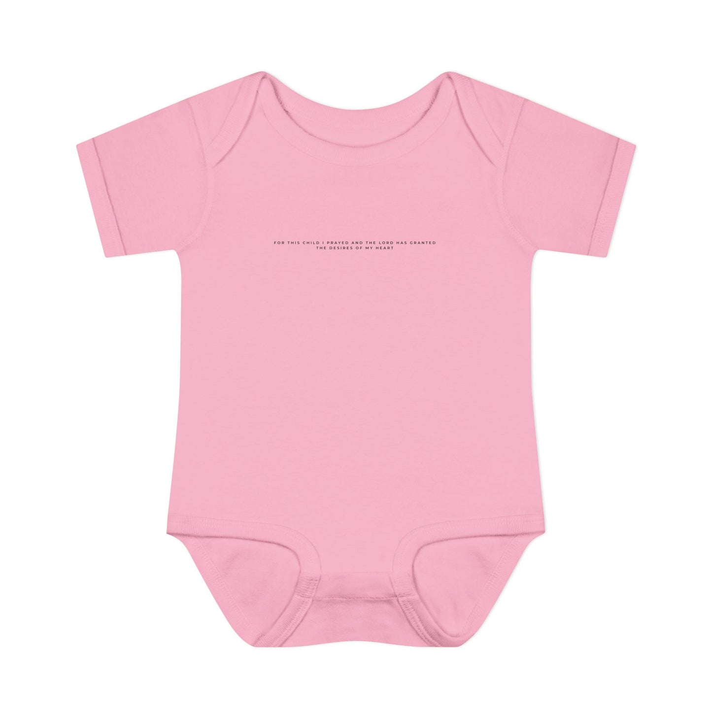 For this Child I prayed Minimalistic Baby Onesie