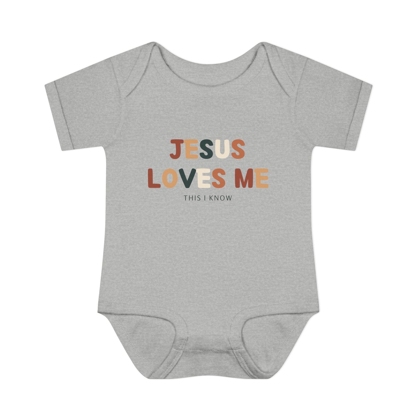 Jesus Loves Me This I Know Baby Onesie