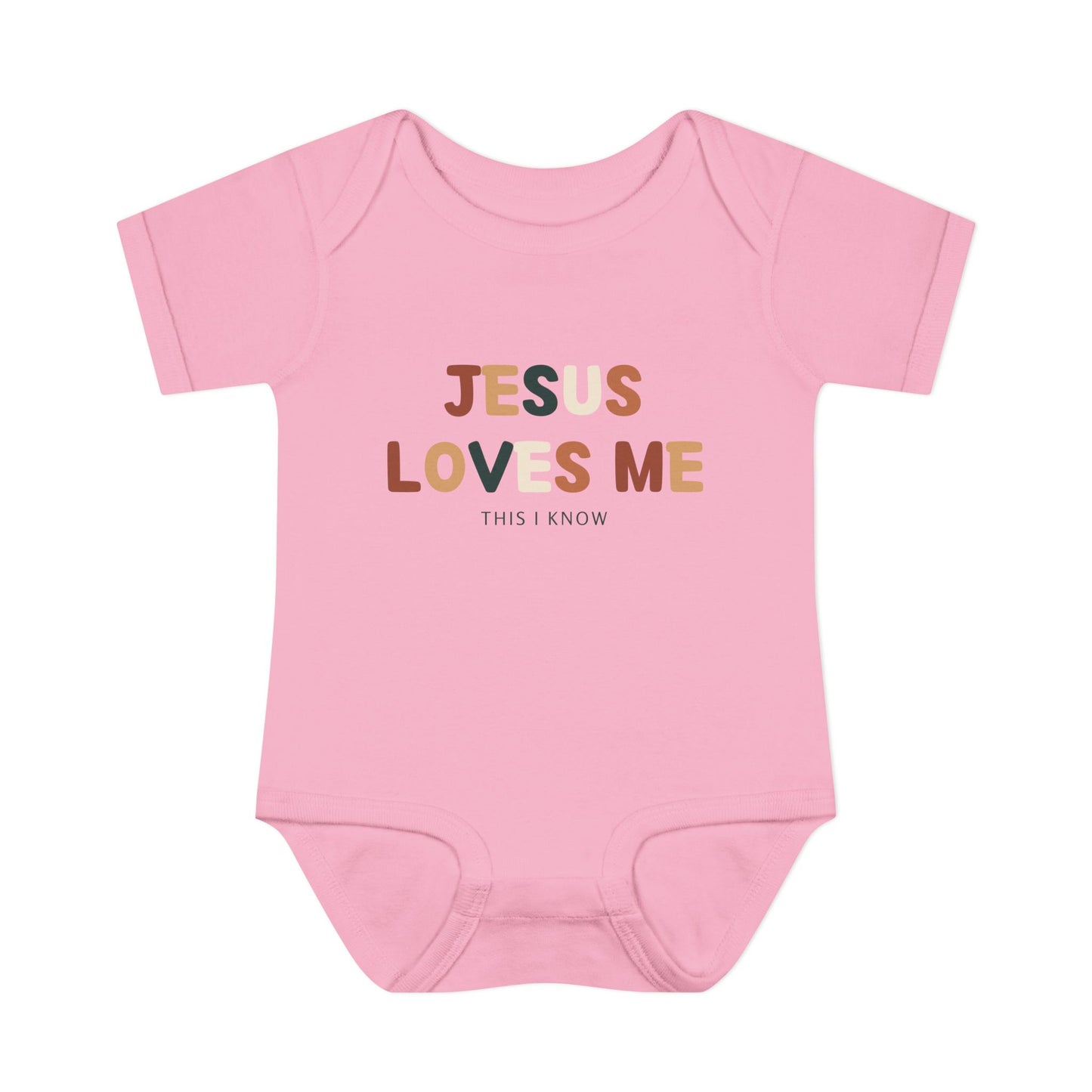 Jesus Loves Me This I Know Baby Onesie
