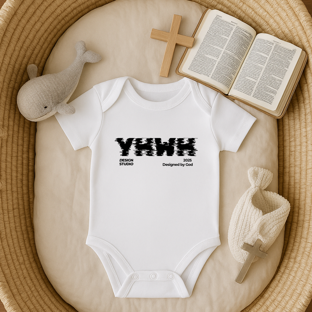 YHWH Design Studio Baby Onesie