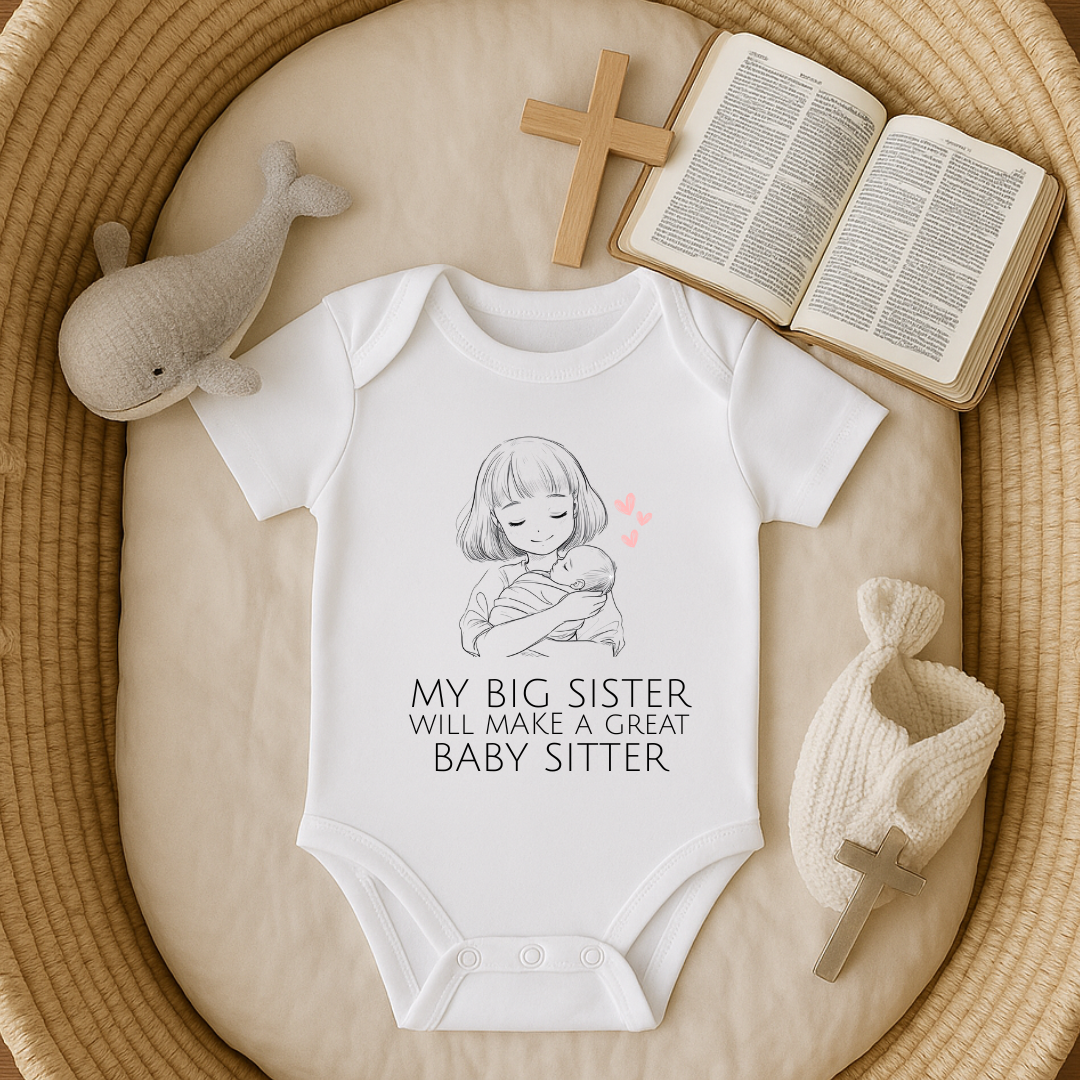 My Big Sister will be agreat Baby Sitter