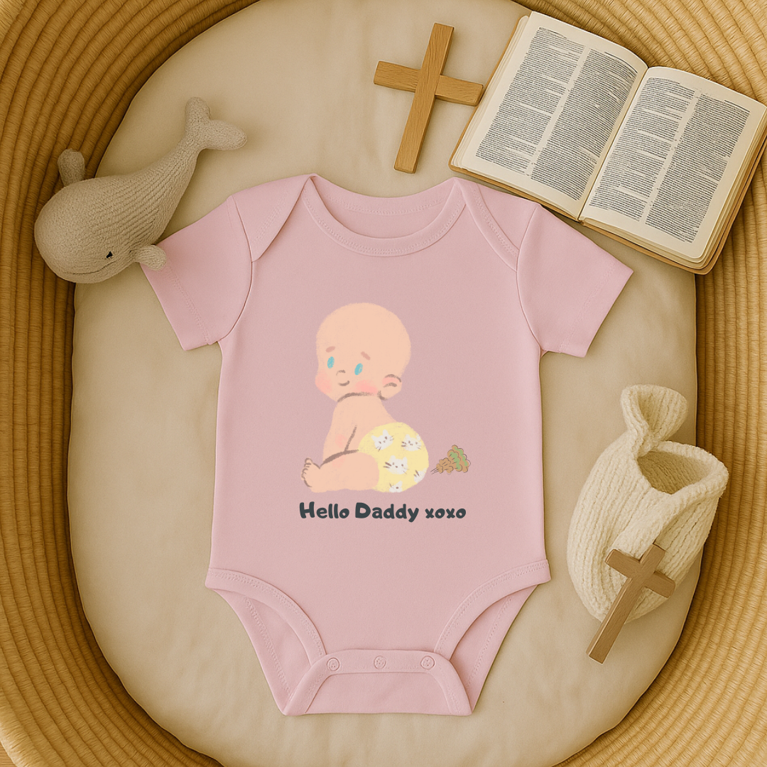 Funny Hello Daddy Baby Fart