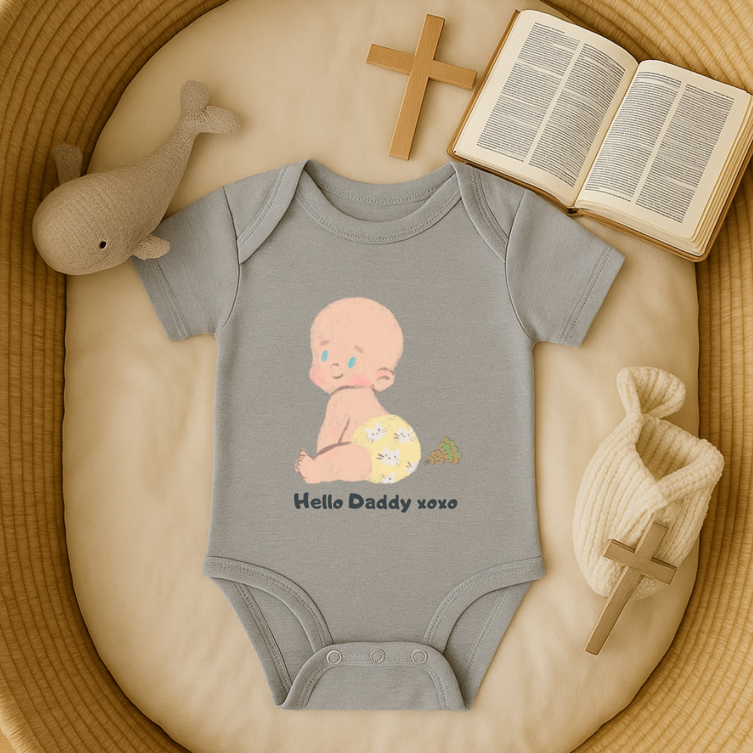 Funny Hello Daddy Baby Fart