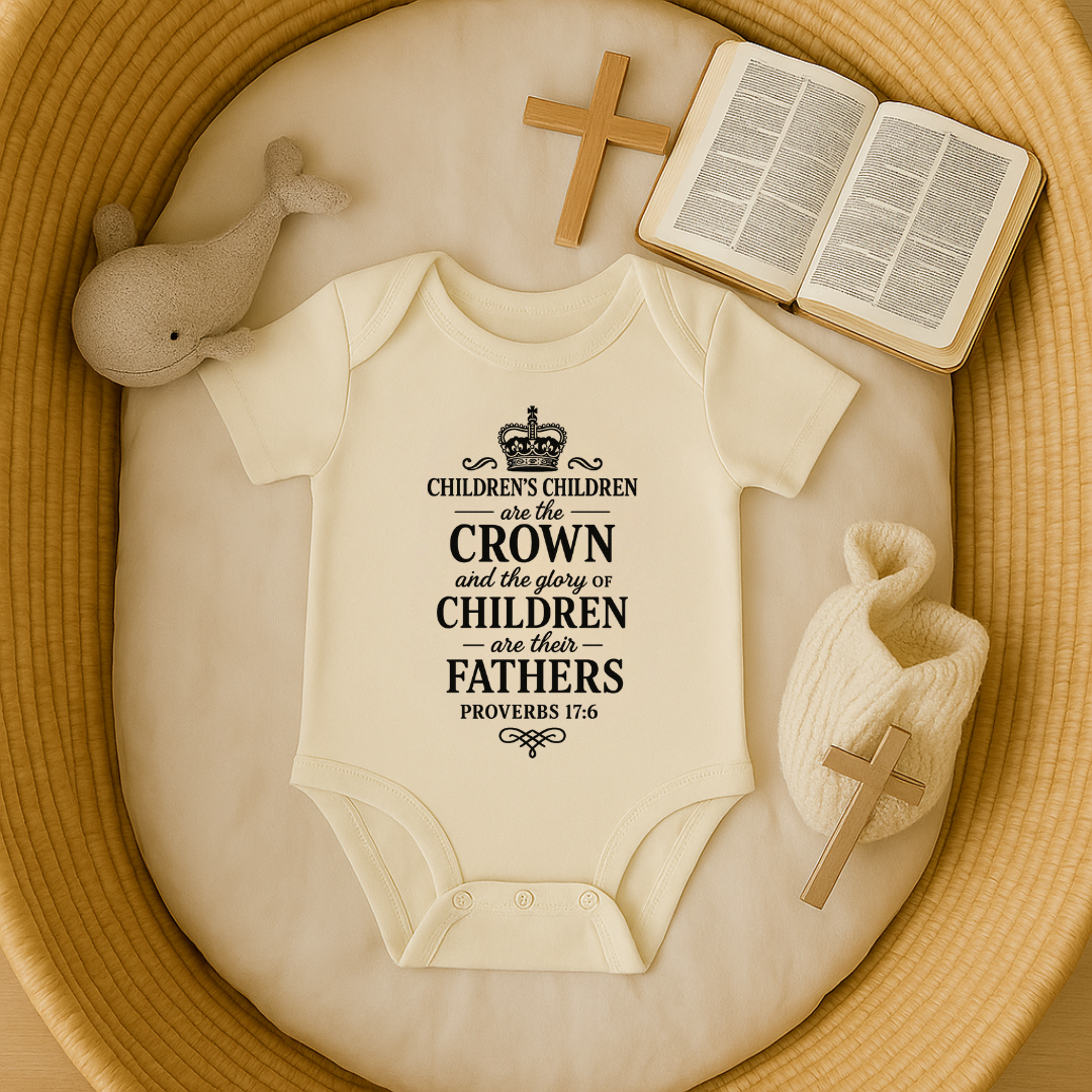 Proverbs 17:6 Children are the Crown - Crown