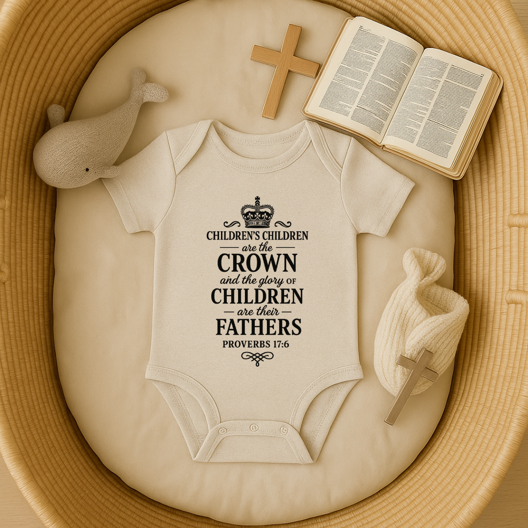 Proverbs 17:6 Children are the Crown - Crown