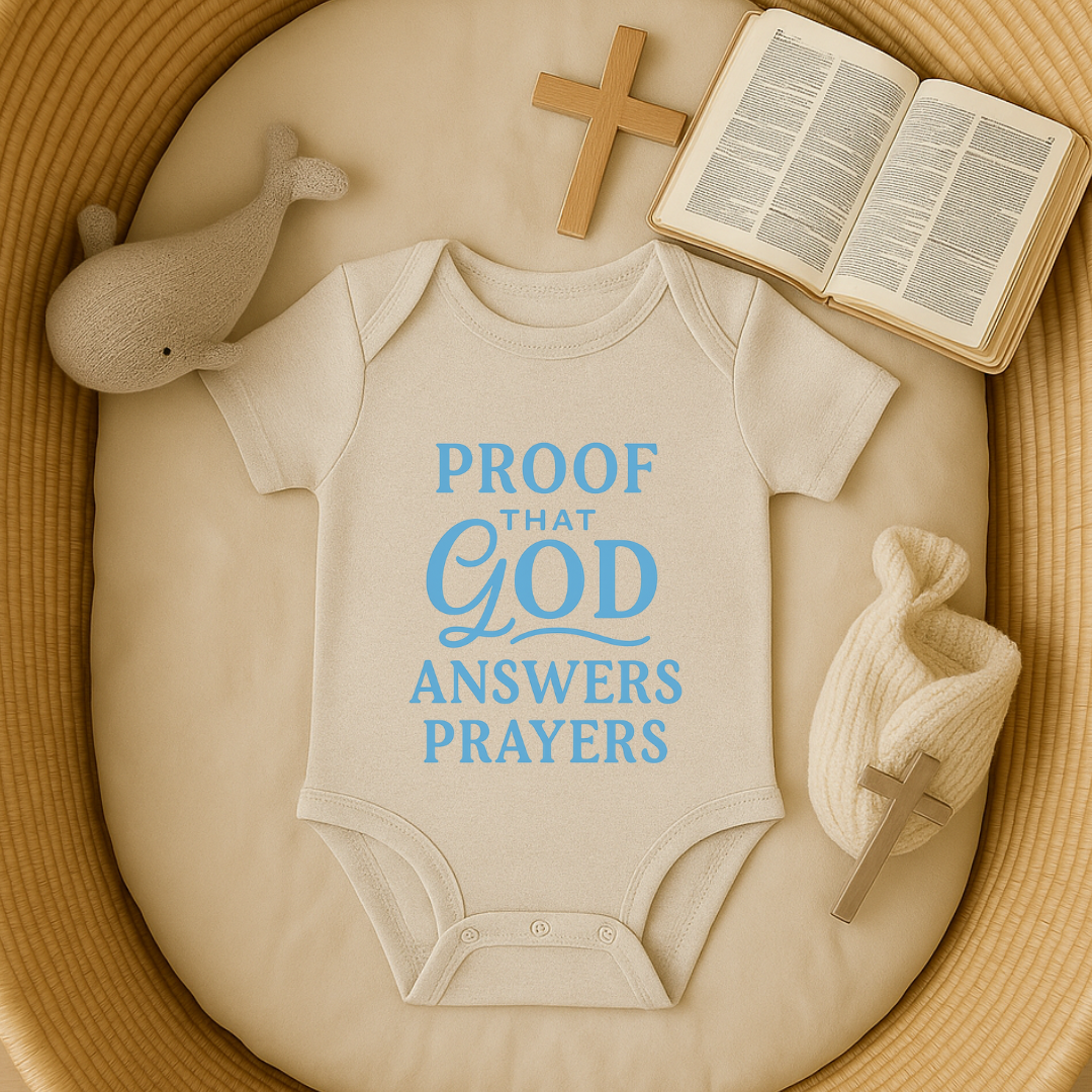Proof That God Answers Prayers Blue