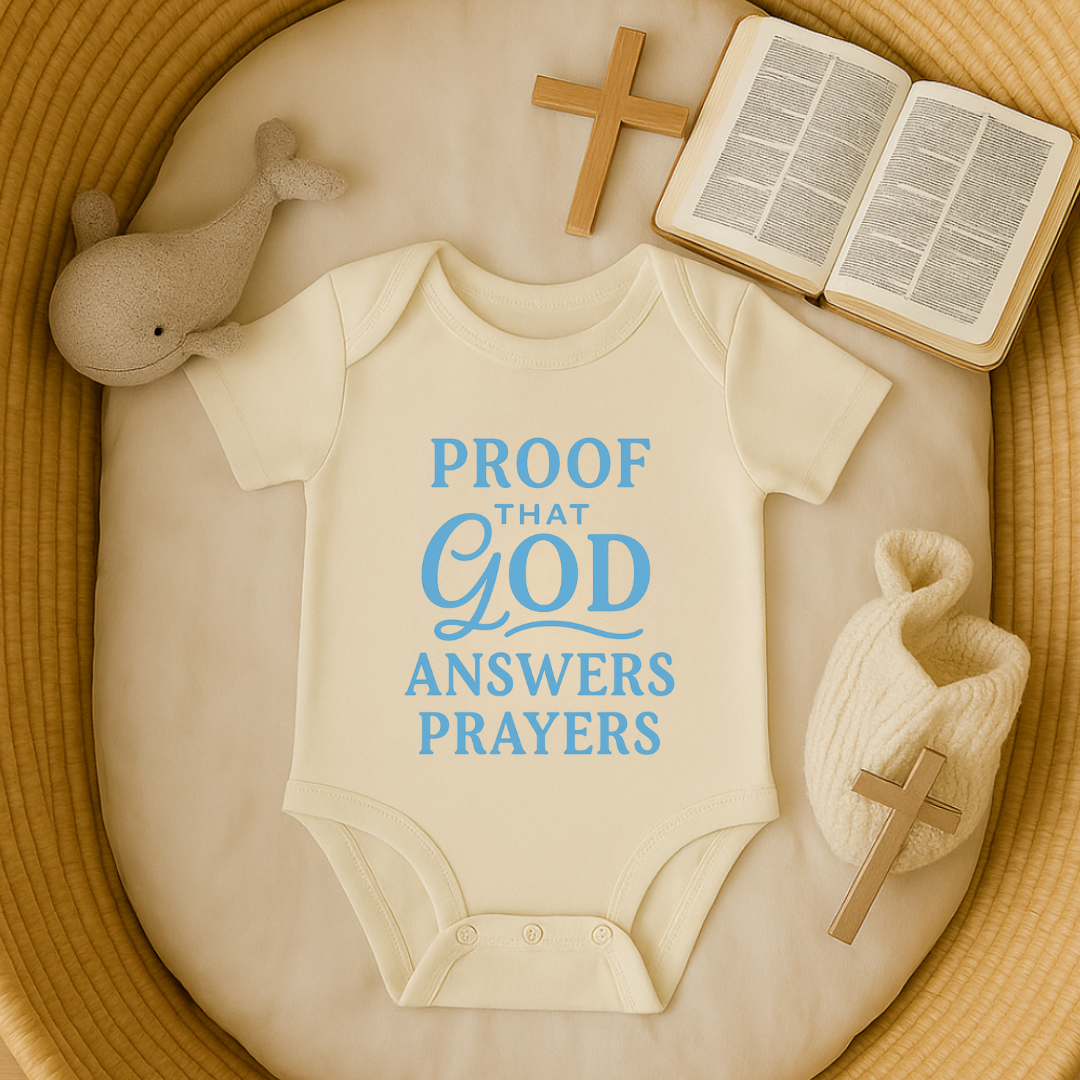 Proof That God Answers Prayers Blue