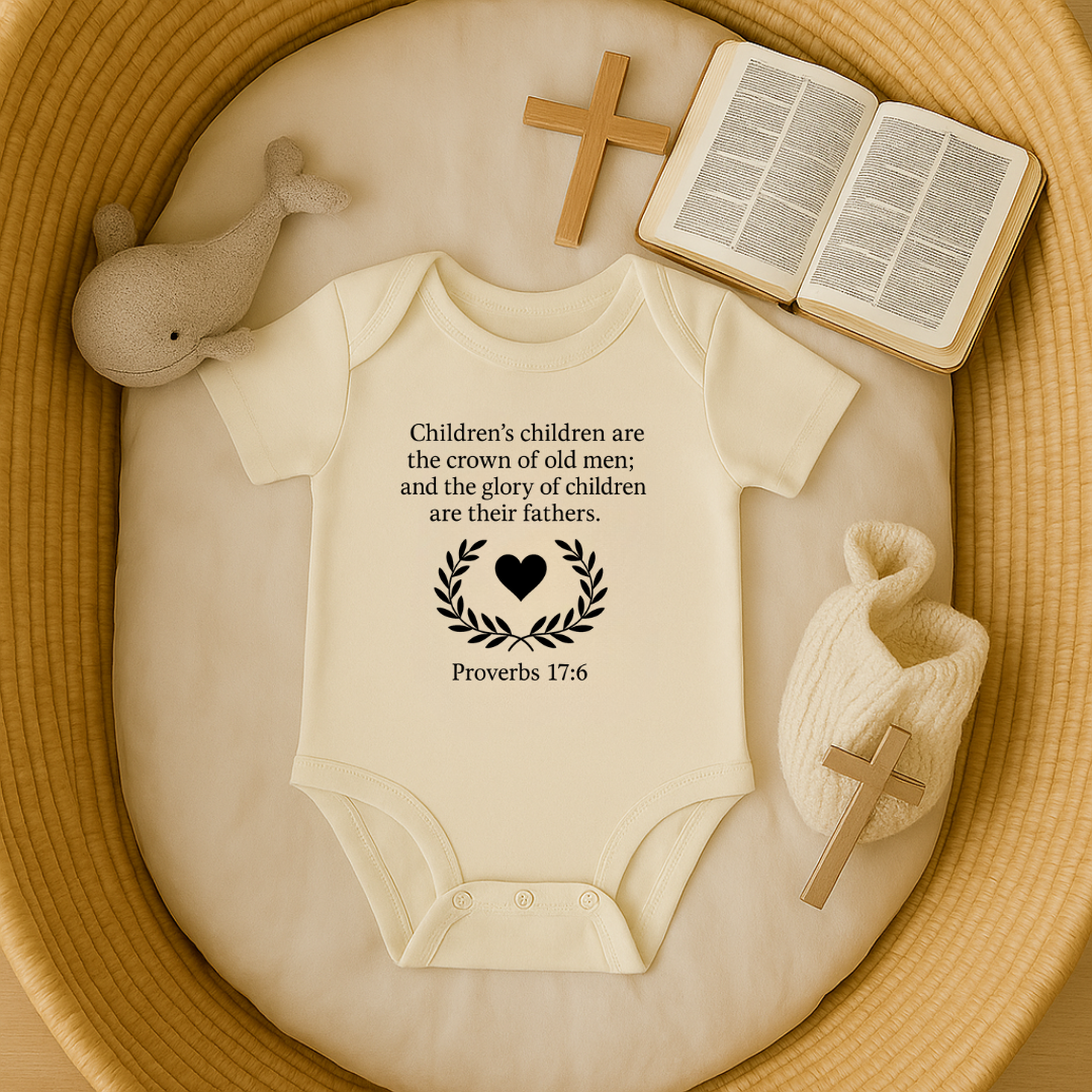 Proverbs 17:6 Children are the Crown - Heart