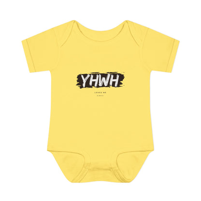 YHWH Loves Me ALways Baby Onesie