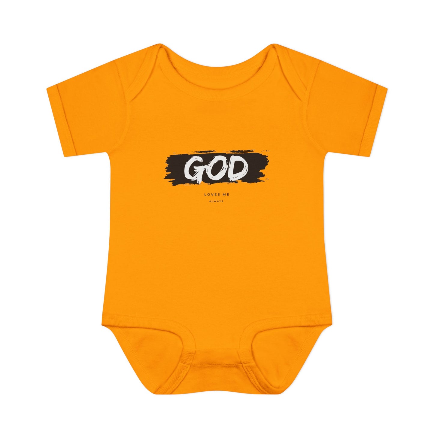 God Loves Me ALWAYS Baby Onesie
