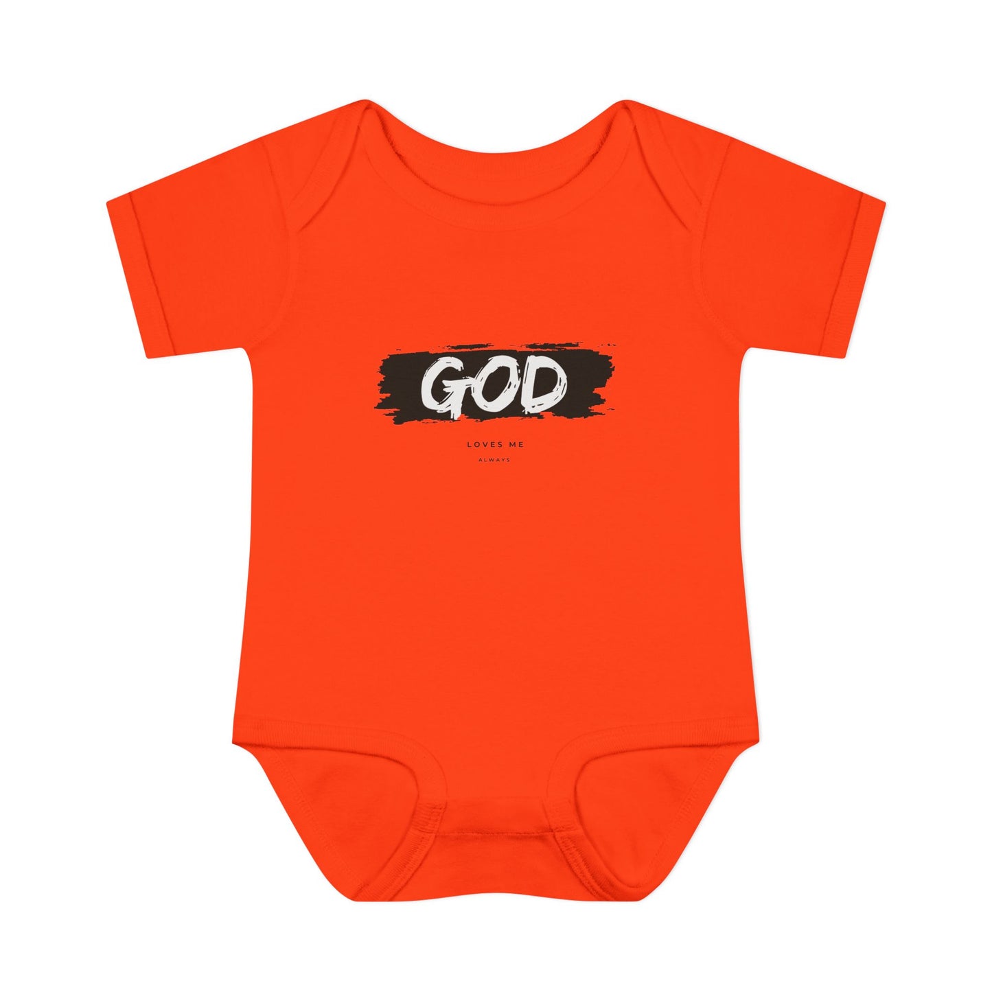 God Loves Me ALWAYS Baby Onesie