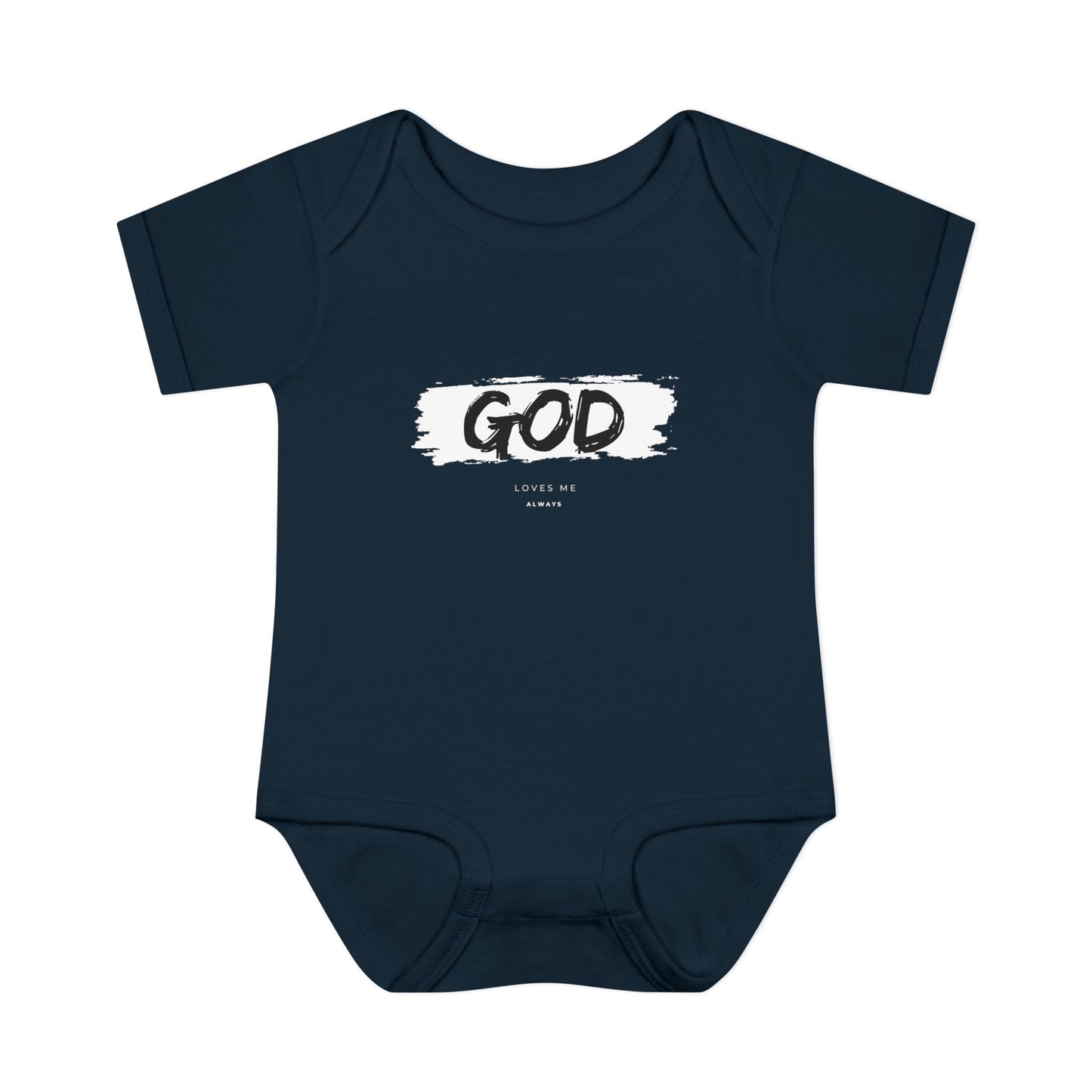 God Loves Me ALWAYS Baby Onesie