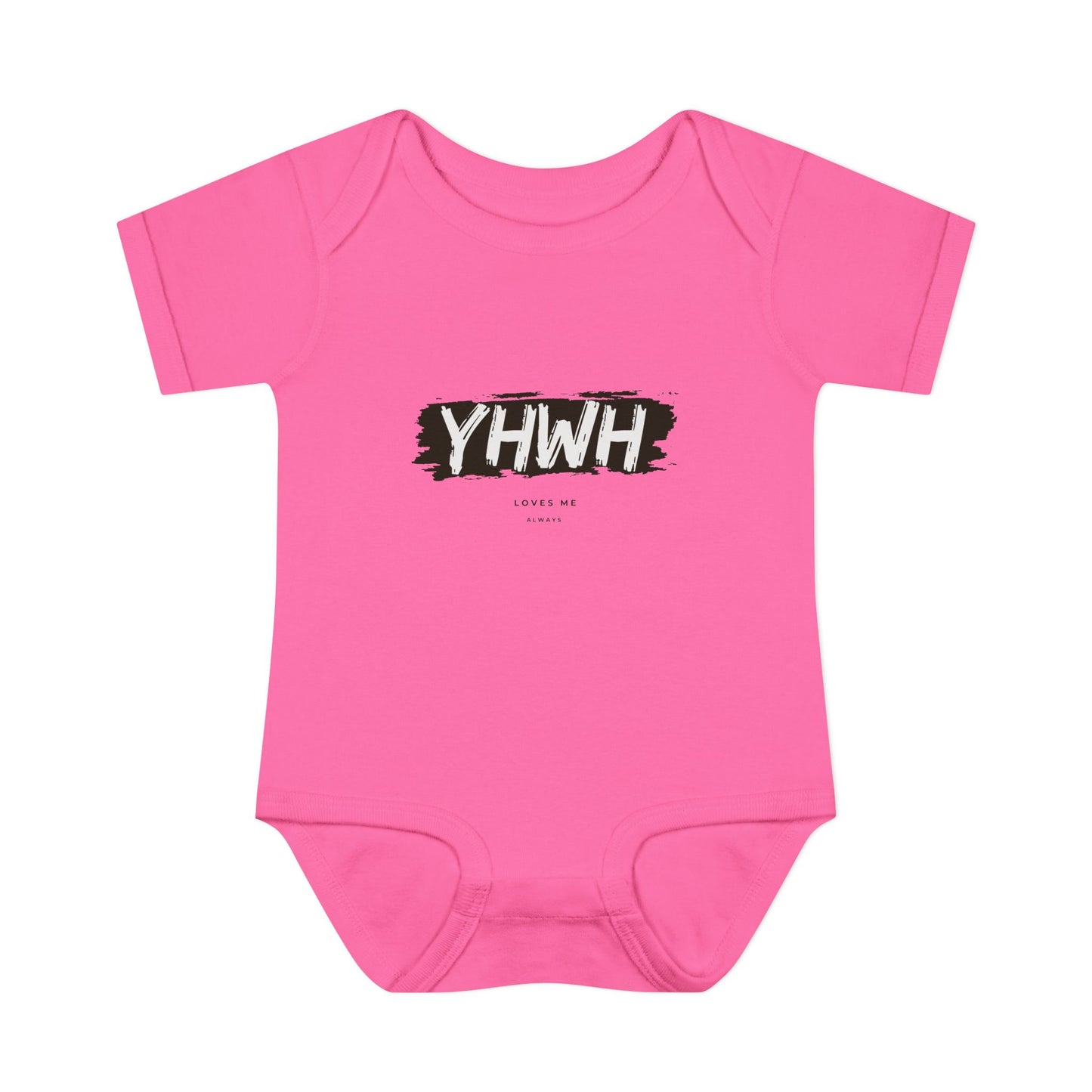 YHWH Loves Me ALways Baby Onesie