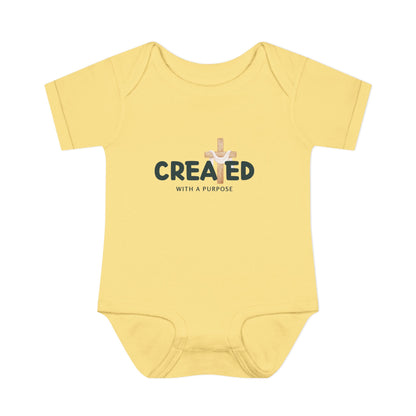 Created With A Purpose X Baby Onesie