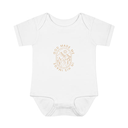 God Made Me in His Image Baby Onesie
