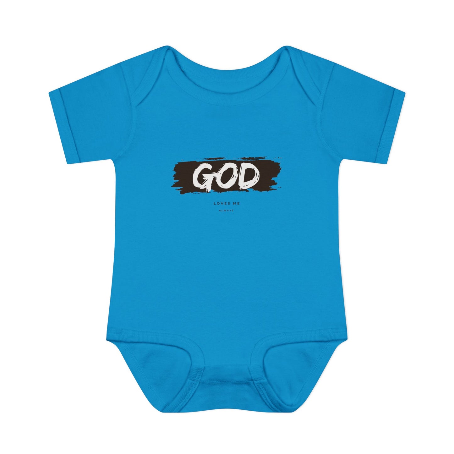 God Loves Me ALWAYS Baby Onesie