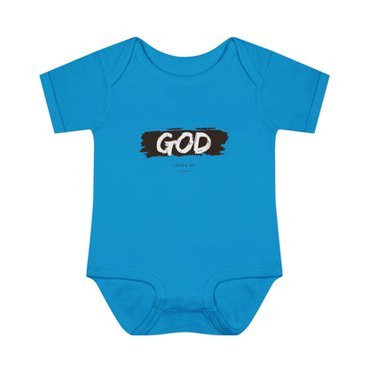 God Loves Me ALWAYS Baby Onesie