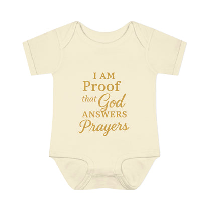 I Am Proof that God Answers Prayers - Gold