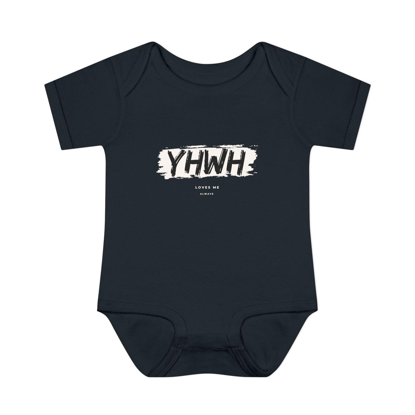 YHWH Loves Me ALways Baby Onesie