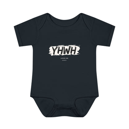 YHWH Loves Me ALways Baby Onesie