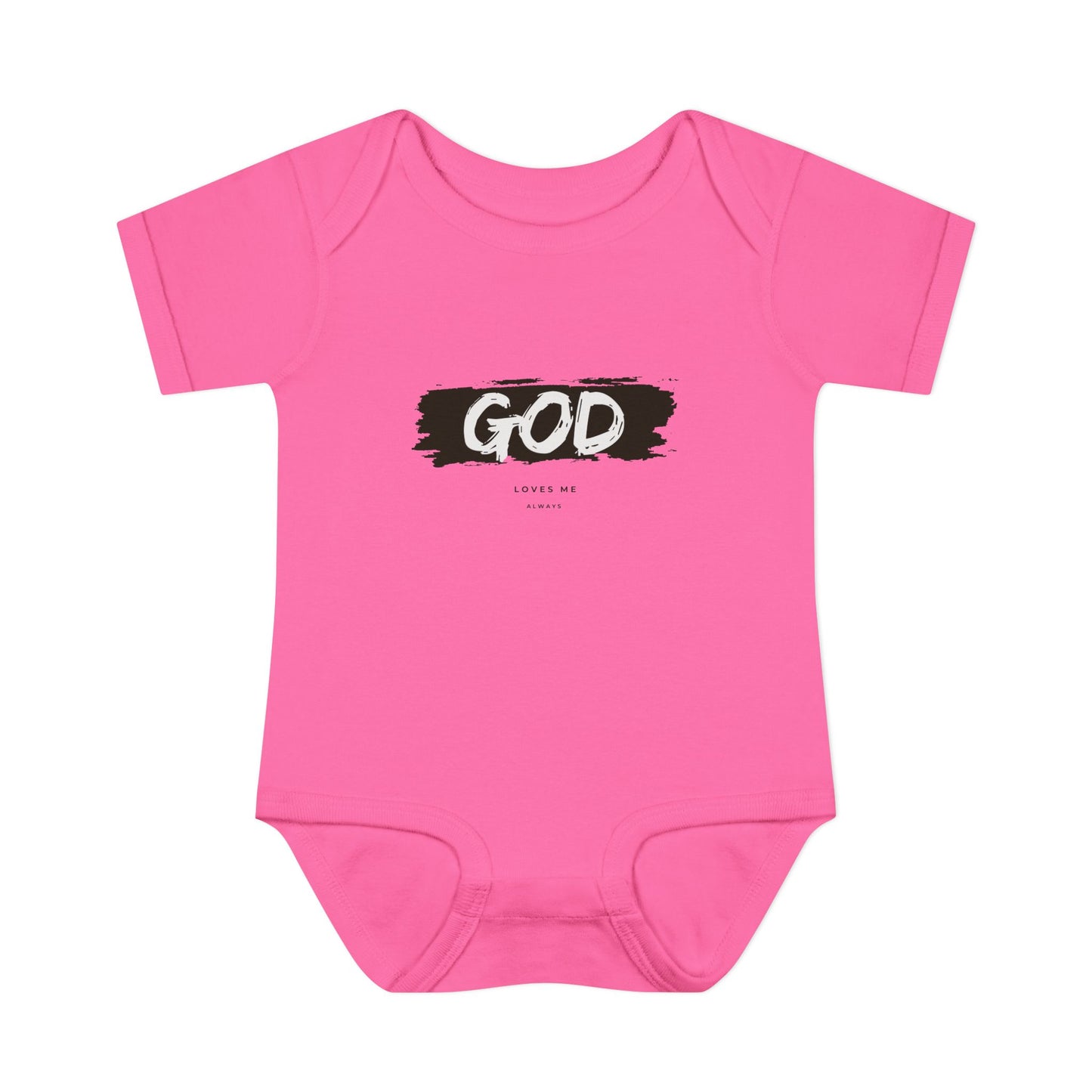 God Loves Me ALWAYS Baby Onesie