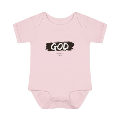 God Loves Me ALWAYS Baby Onesie