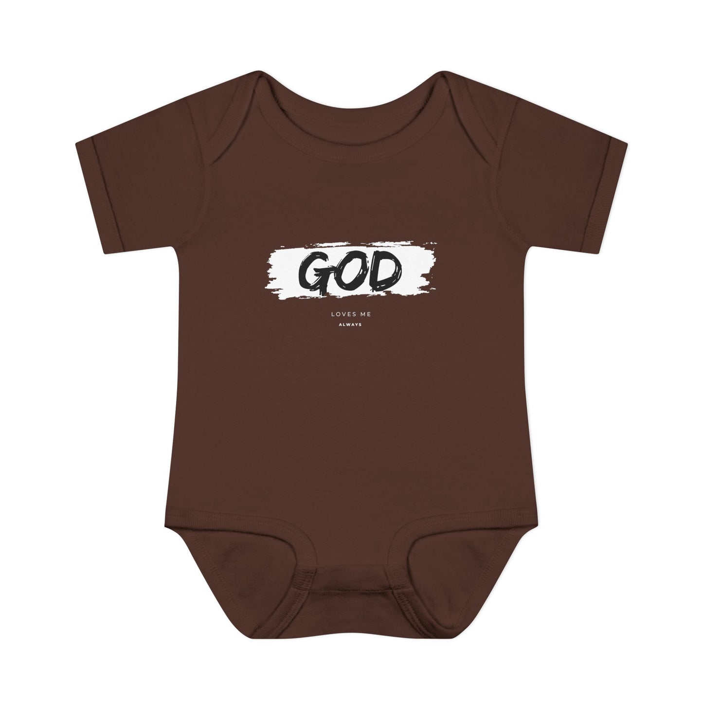 God Loves Me ALWAYS Baby Onesie