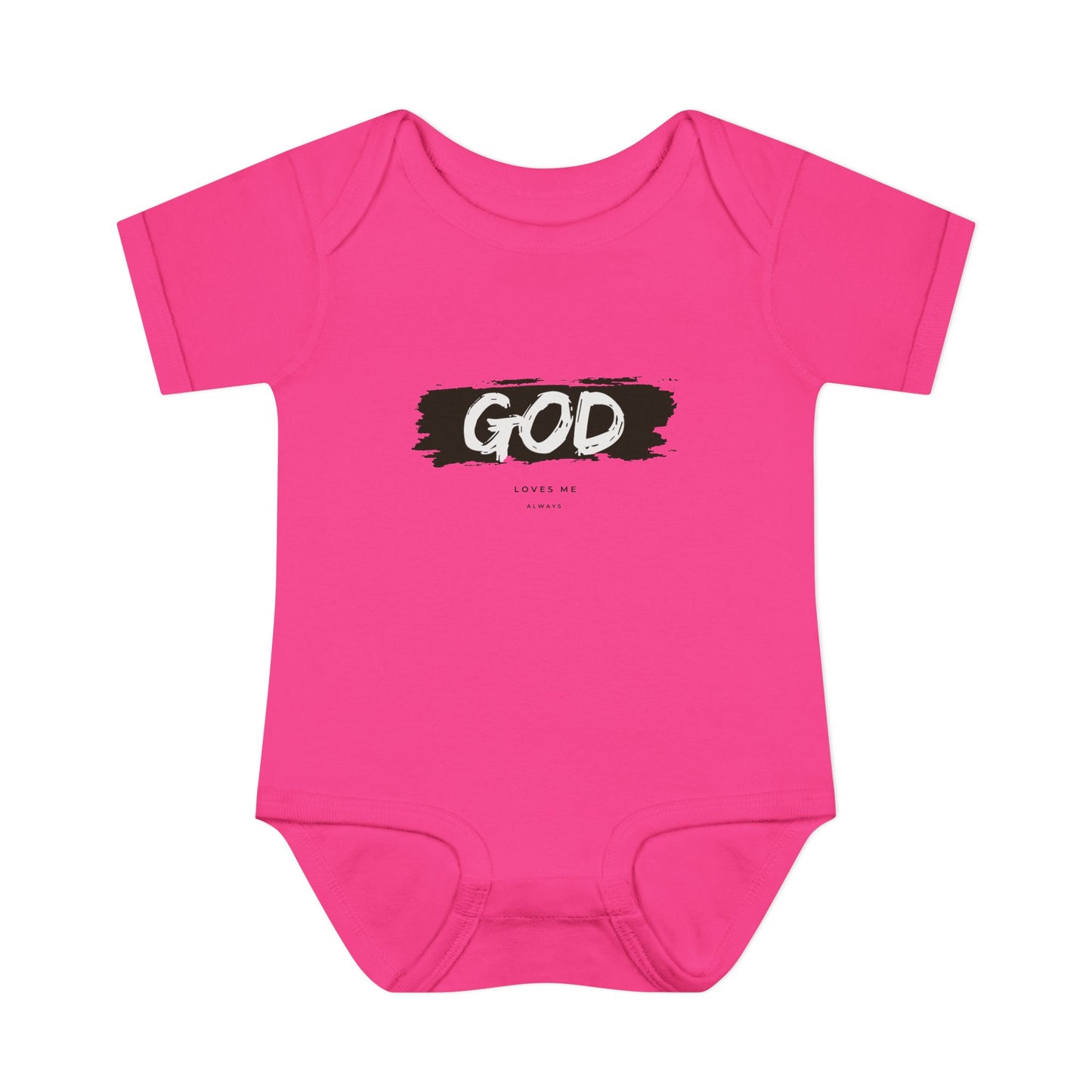 God Loves Me ALWAYS Baby Onesie