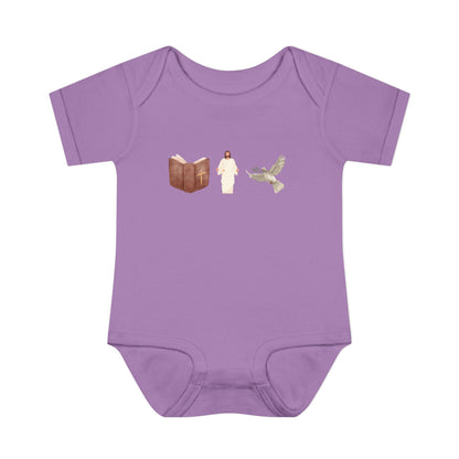 Bible God Dove Baby Onesie