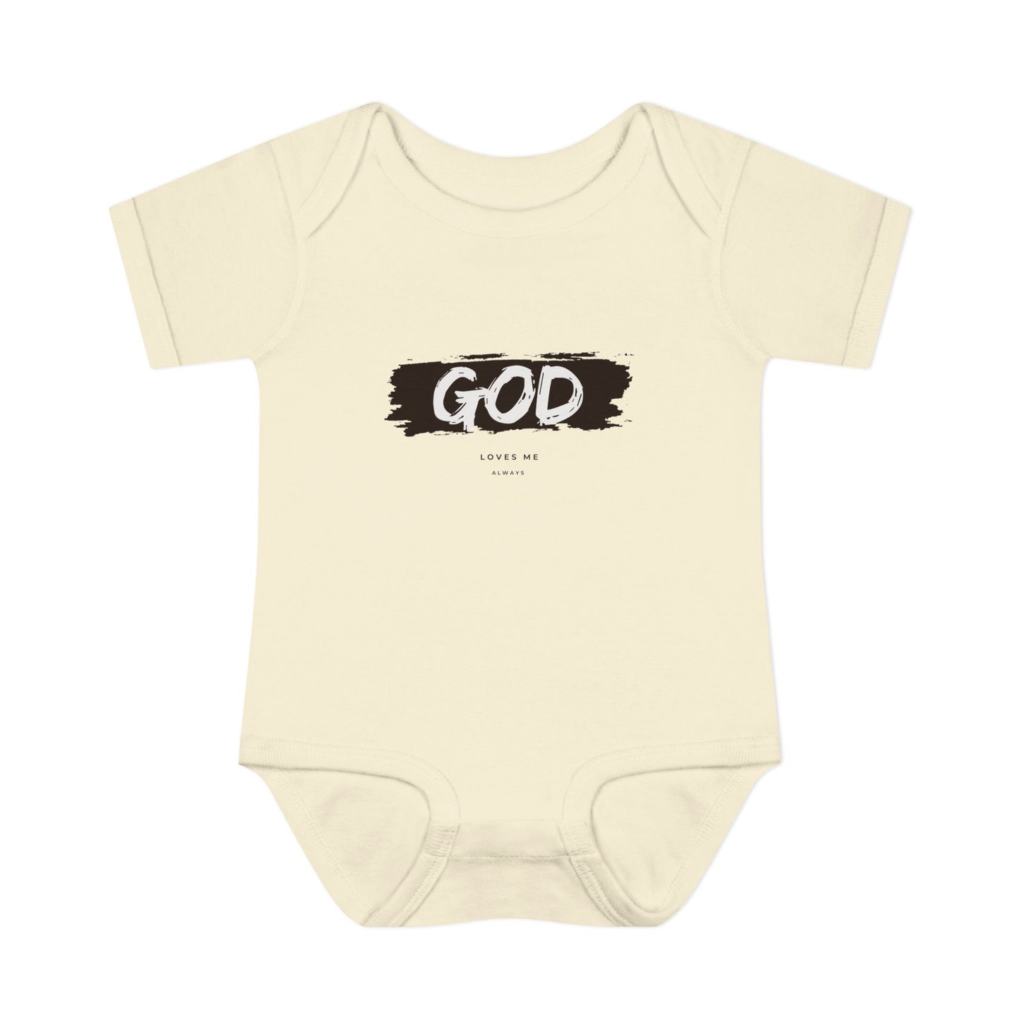 God Loves Me ALWAYS Baby Onesie