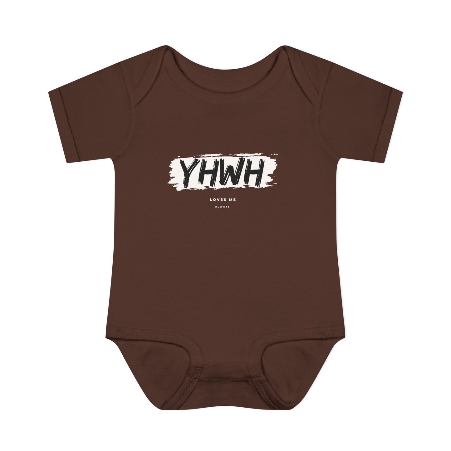 YHWH Loves Me ALways Baby Onesie