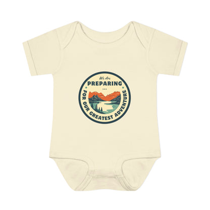 Preparing for Our Greatest Adventure Onesie