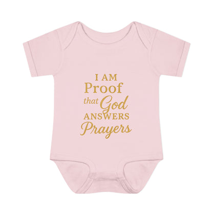 I Am Proof that God Answers Prayers - Gold
