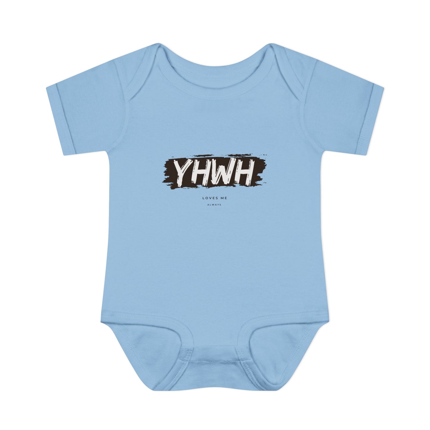 YHWH Loves Me ALways Baby Onesie