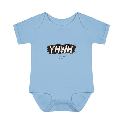 YHWH Loves Me ALways Baby Onesie