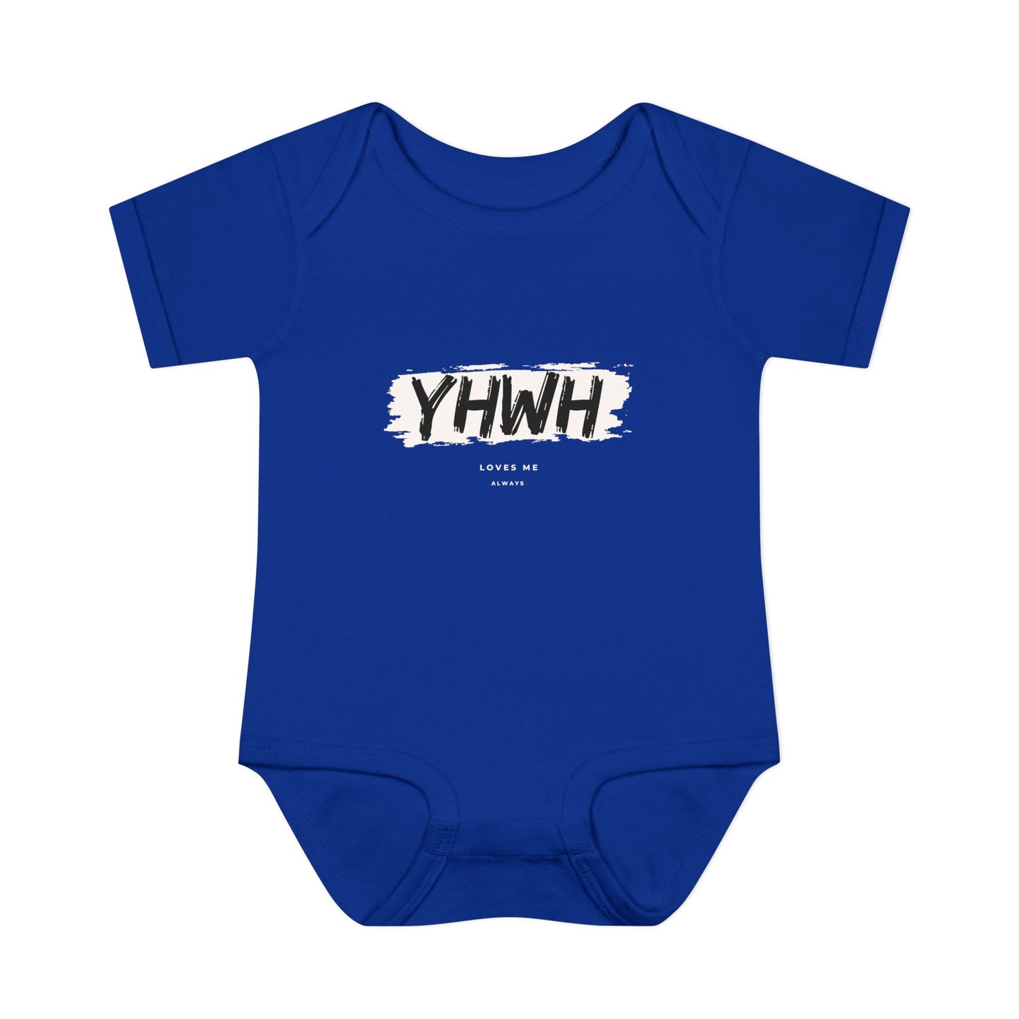 YHWH Loves Me ALways Baby Onesie