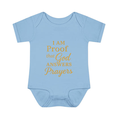 I Am Proof that God Answers Prayers - Gold